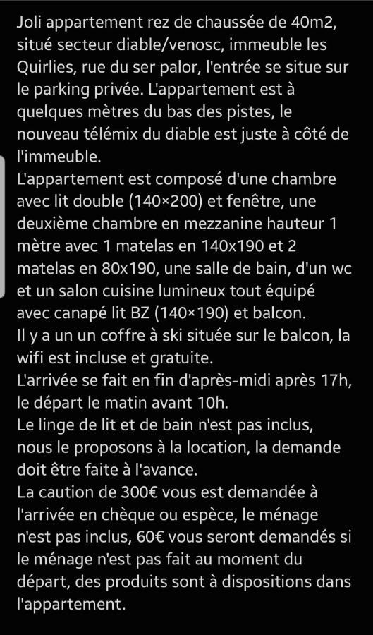 Location Les Deux Alpes, Pieds Des Pistes. 6 Pers Apartment Luaran gambar